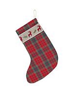 Rico Christmas Elk Stocking Cross Stitch Kit