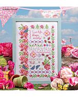Cross Stitcher Project Pack - Boarders & Blooms - Cashel - Issue 396