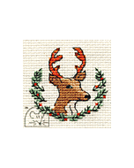 Christmas Stag Make Me For Christmas Stitch Kit  00M-207mmc