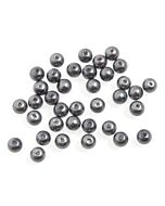 20cm x 6mm Glass Pearls: Grey