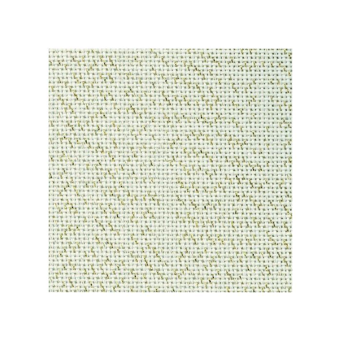 20 Count Bellana Cream/Gold 50 x 140cm (19.5 x 55in) - Half Metre
