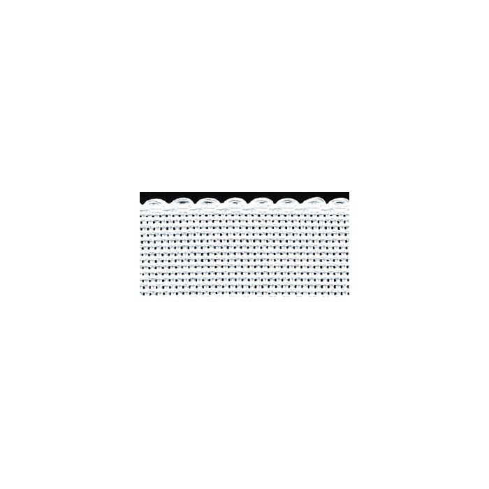 1in / 2.5cm White Aida Band - 1m