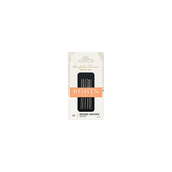 Bohin Tapestry Needles - Size 26 (Pack of 6)