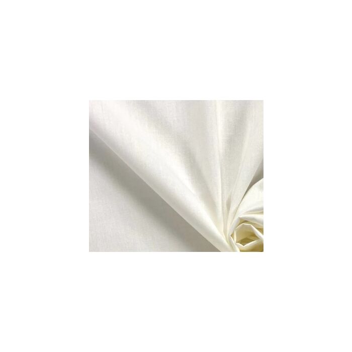 Cream Polycotton Backing Fabric