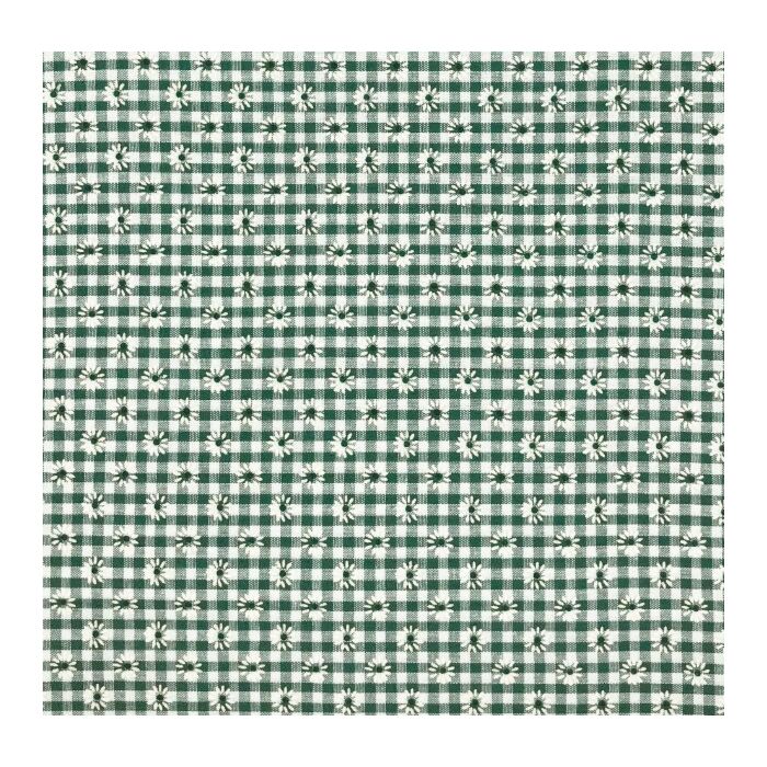 Green Diasy Backing Fabric