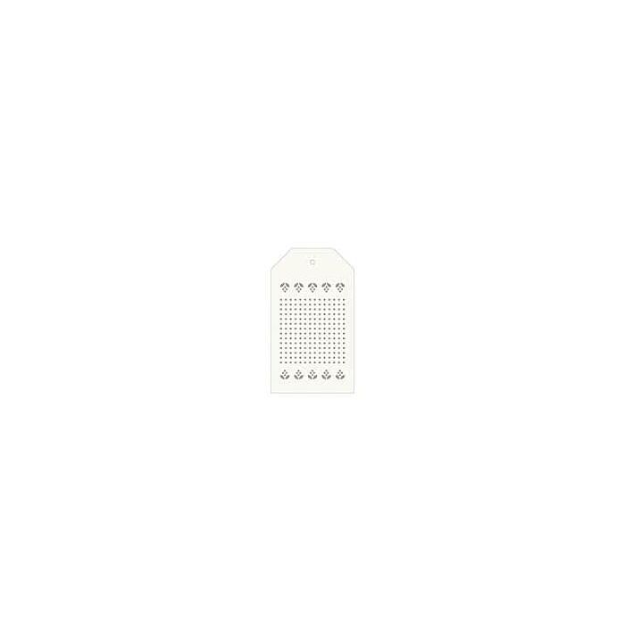 24 Rico Stitchable Gift Tags - Cream