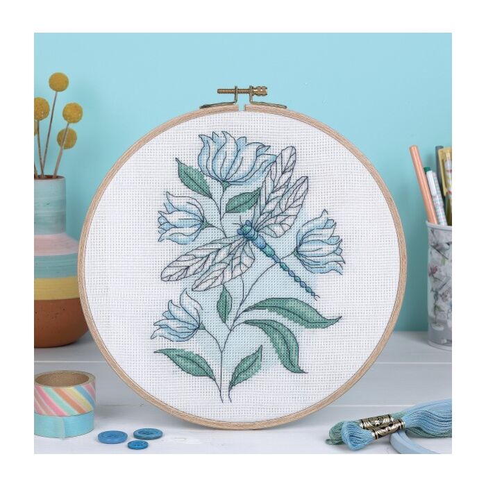 Cross Stitcher Project Pack - Dragonfly Dance XST400 