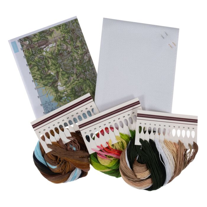 Trimits - Counted Cross Stitch Kit: Extra Large: Harbour View