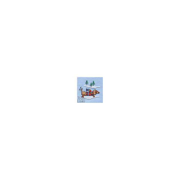 Mouseloft George's Jumper Cross Stitch Kit With Card And Envelope - N37stl