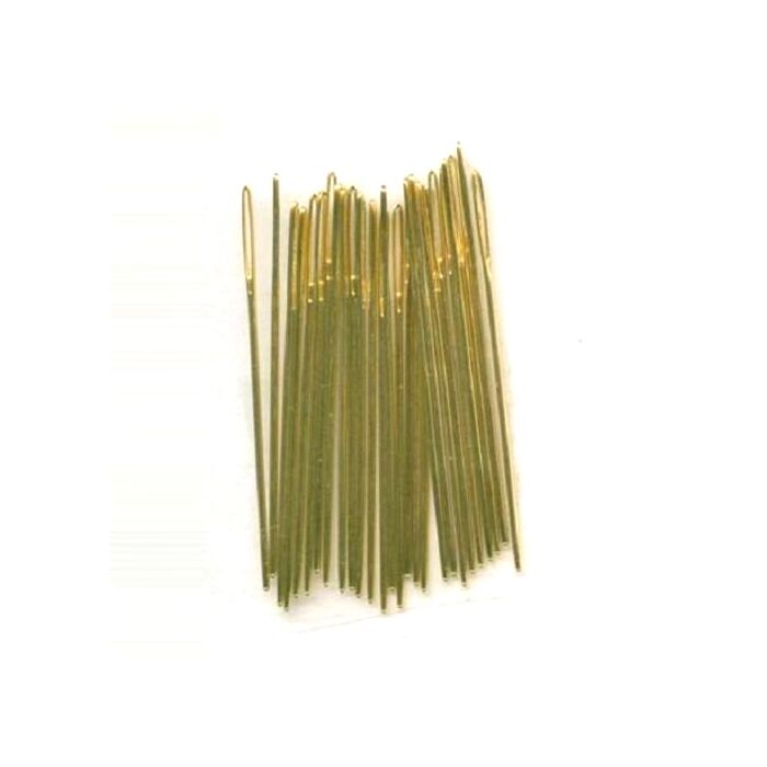 Embroidery/Crewel Needles - Size 7 Gold Plated (Pack of 10)
