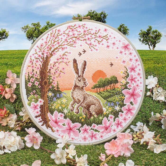 Cross Stitcher Project Pack - Issue 407 - Spring Sunrise with Hoop