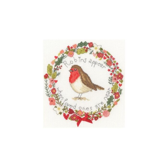 Loved Ones Are Near Cross Stitch Kit & Needle Minder