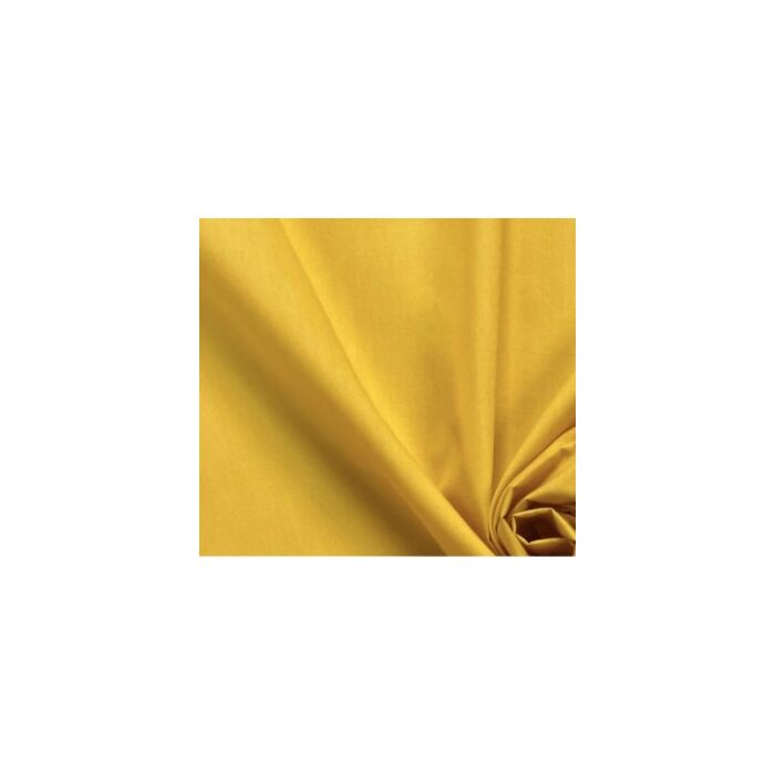 Mustard Polycotton Backing Fabric