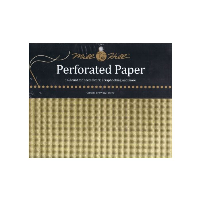 PP7 - Mill Hill Gold Perforated Paper