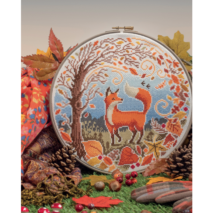 Cross Stitcher Project Pack - Fox in Fall