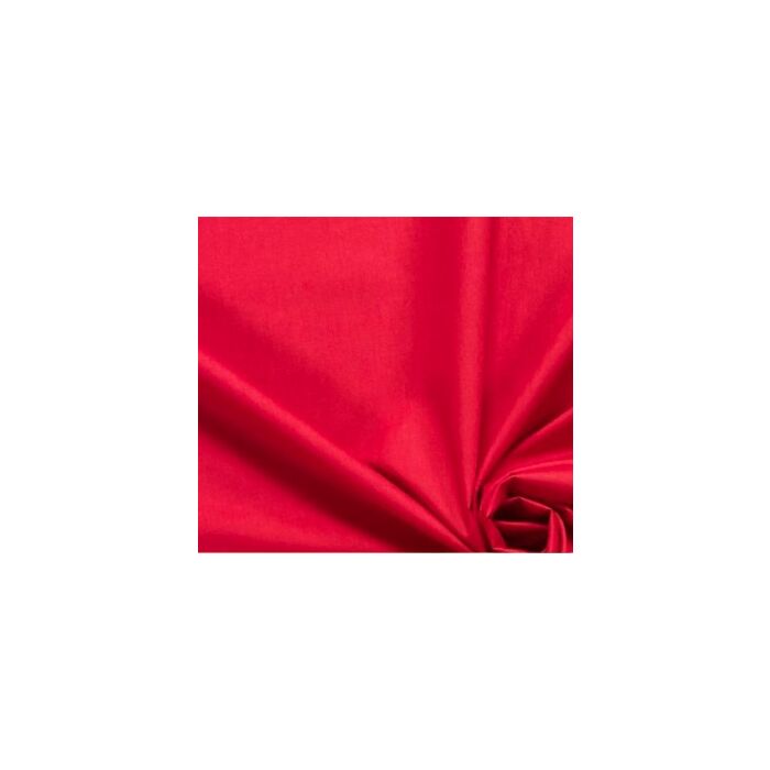 Bright Red Backing Fabric - 50 x 110cm - Half Meter