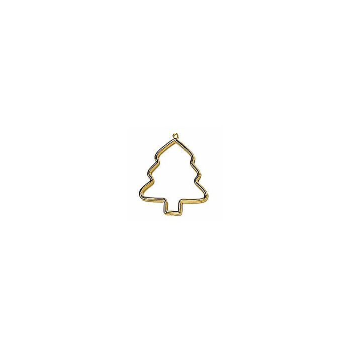 Plastic Tree Shaped Frame - Gold