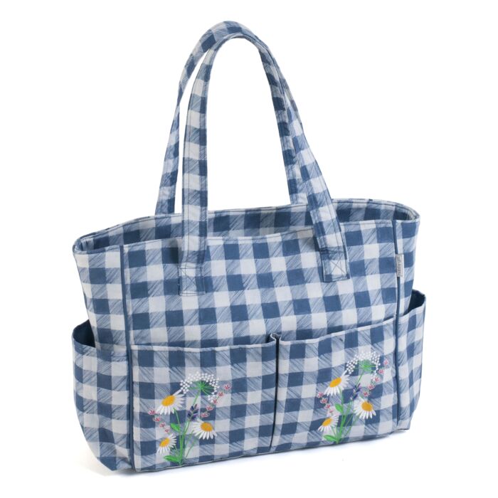 Wild Summer Floral Plaid