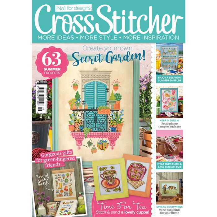 Cross Stitcher Magazine issue 358 Summer 2020 - Old Office Copy