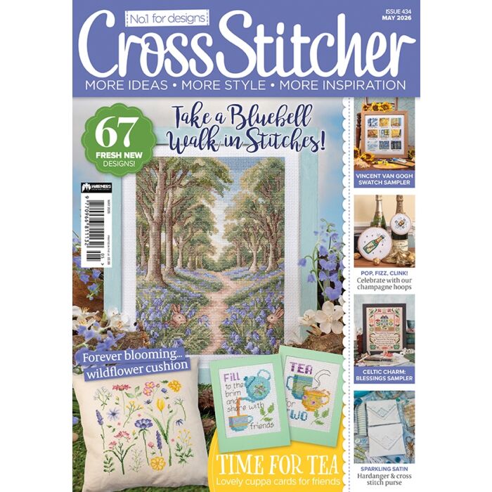 CrossStitcher magazine issue 434 May 2026