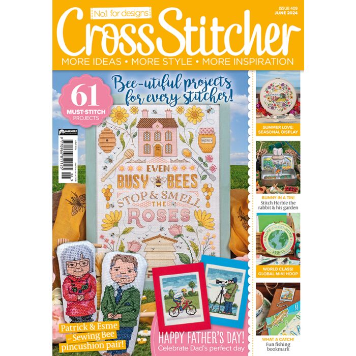 Cross Stitcher Magazine issue 409 June 24 Old Office Copy