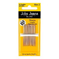 John James Sharps Needles - Size 2