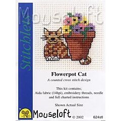Mouseloft Flowerpot Cat - 004-624stl