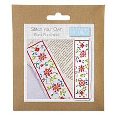 Trimits  - Stitch Your Own - Floral Bookmark