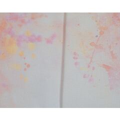 Fabric of the Month - September 24 - Misty Flowers Autumn - Evenweave