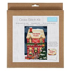 Festive House Cross Stitch Kit