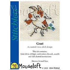 Mouseloft Pig Cross Stitch Kit - 004-A06stl