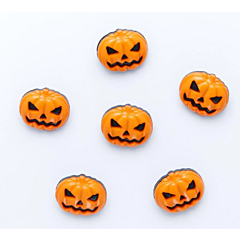 Jack o'Lantern Buttons - 3 Pack