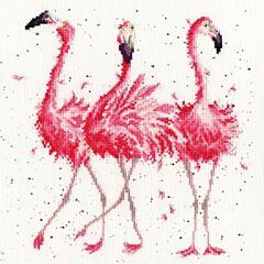 XHD24 - Pink Ladies Cross Stitch Kit
