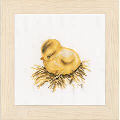 Lanarte Counted Cross Stitch Kit - Little Chick
