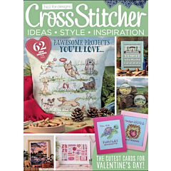 Cross Stitcher Magazine issue 392 February 2023 Old Office Copy 