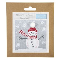 Trimits  - Cross Stitch Kit -  Snowman