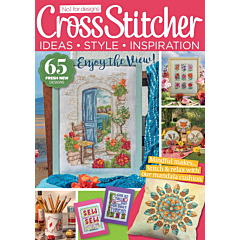 Cross Stitcher Magazine issue 387 September 2022 Old Office Copy