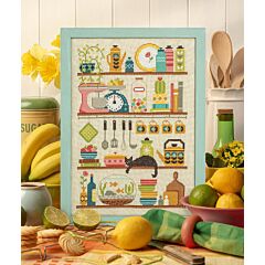 Cross Stitcher Project Pack -- Cosy Kitchen - Aida