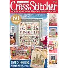 Cross Stitcher Magazine issue 395 May 2023 Old Office Copy