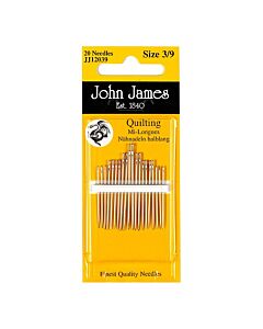 John James Quilting Needles - Size 10 (20 Needles)