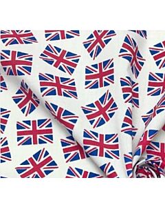 Union Jack Polycotton Backing Fabric 