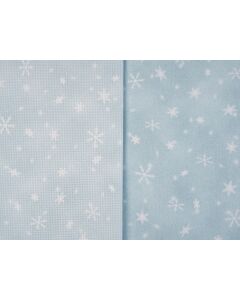 Fabric of the Month - January 25 - Snowfall Glisten - Evenweave