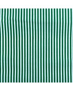 Polycotton Fabric - Candy Stripes - Green