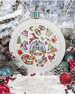 Cross Stitcher Project Pack - issue 390 - Magic of Chirstmas - with or without Hoop