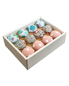 Mini Pin Pincushion - Teal Floral
