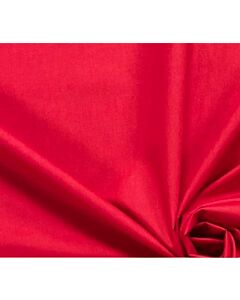 Bright Red Polycotton Backing Fabric 