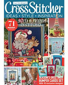 Cross Stitcher Magazine issue 389 November 2022 Old Office Copy