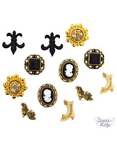Dress It Up! Buttons - Victorian Miniatures