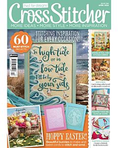 Cross Stitcher Magazine issue 394 April 2023 Old Office Copy