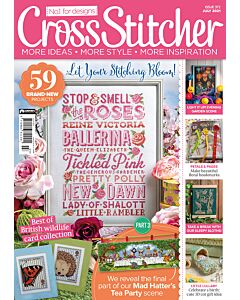 Cross Stitcher Magazine Issue 372 - July 2021 Old Office Copy